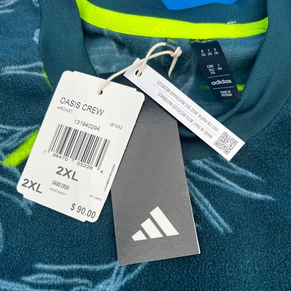 ⛳️ New Adidas Men's Oasis Crew Golf Sweatshirt - Picture 11 of 13